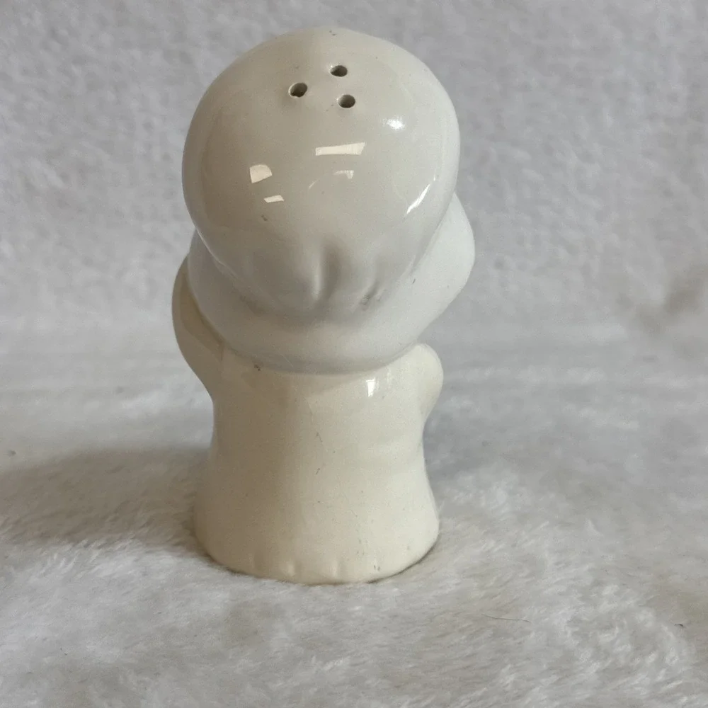 1988 Vintage Ceramic Pillsbury Girl Shaker Cream Blue‎ Eyes 3.5